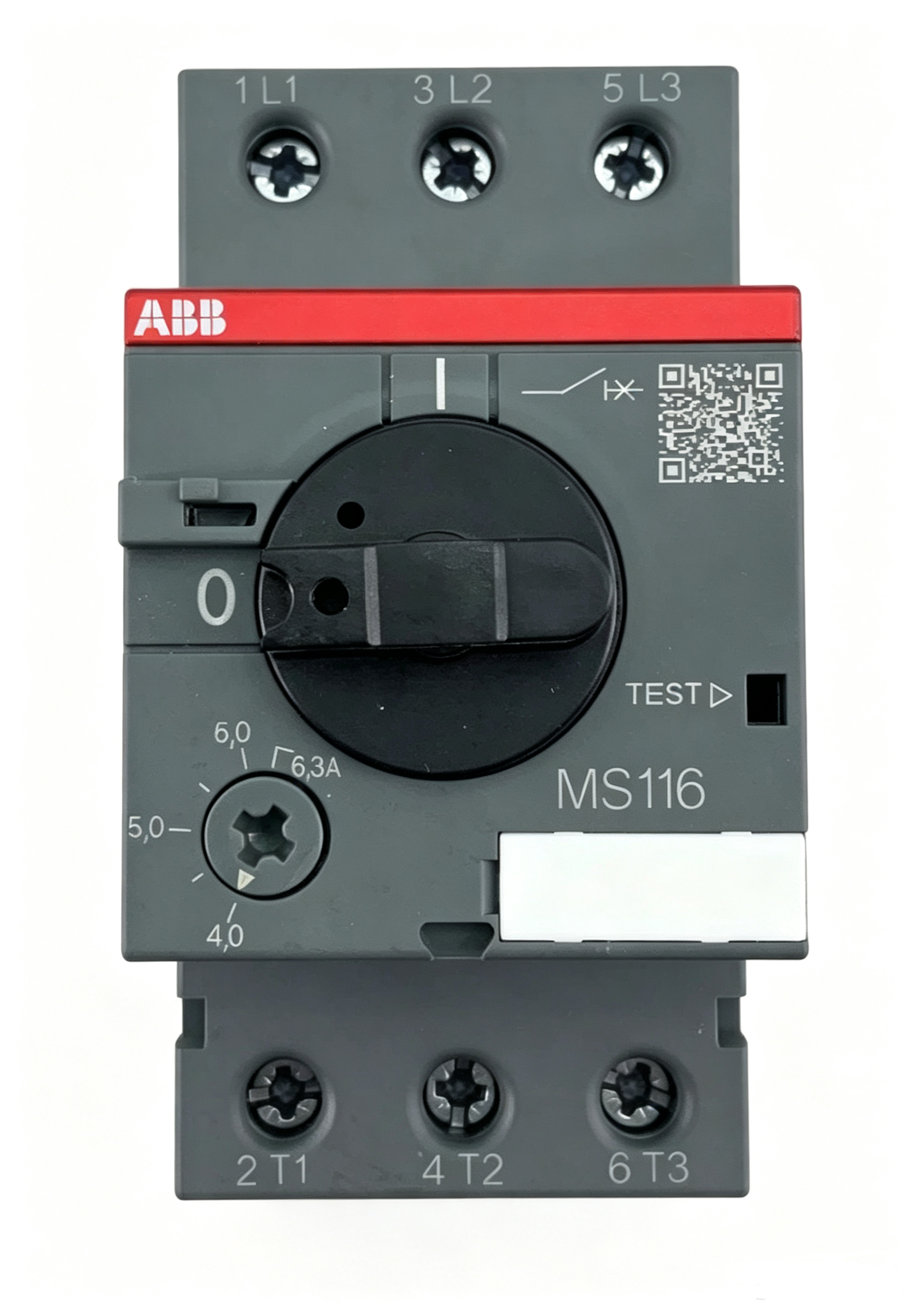 abb 1sam250000r1009 ms116 6.3 manual motor starter 4.0–6.3 a for motor protection and industrial control abb 1sam250000r1009 ms116 6.3 manual motor starter 4.0–6.3 a for motor protection and industrial control