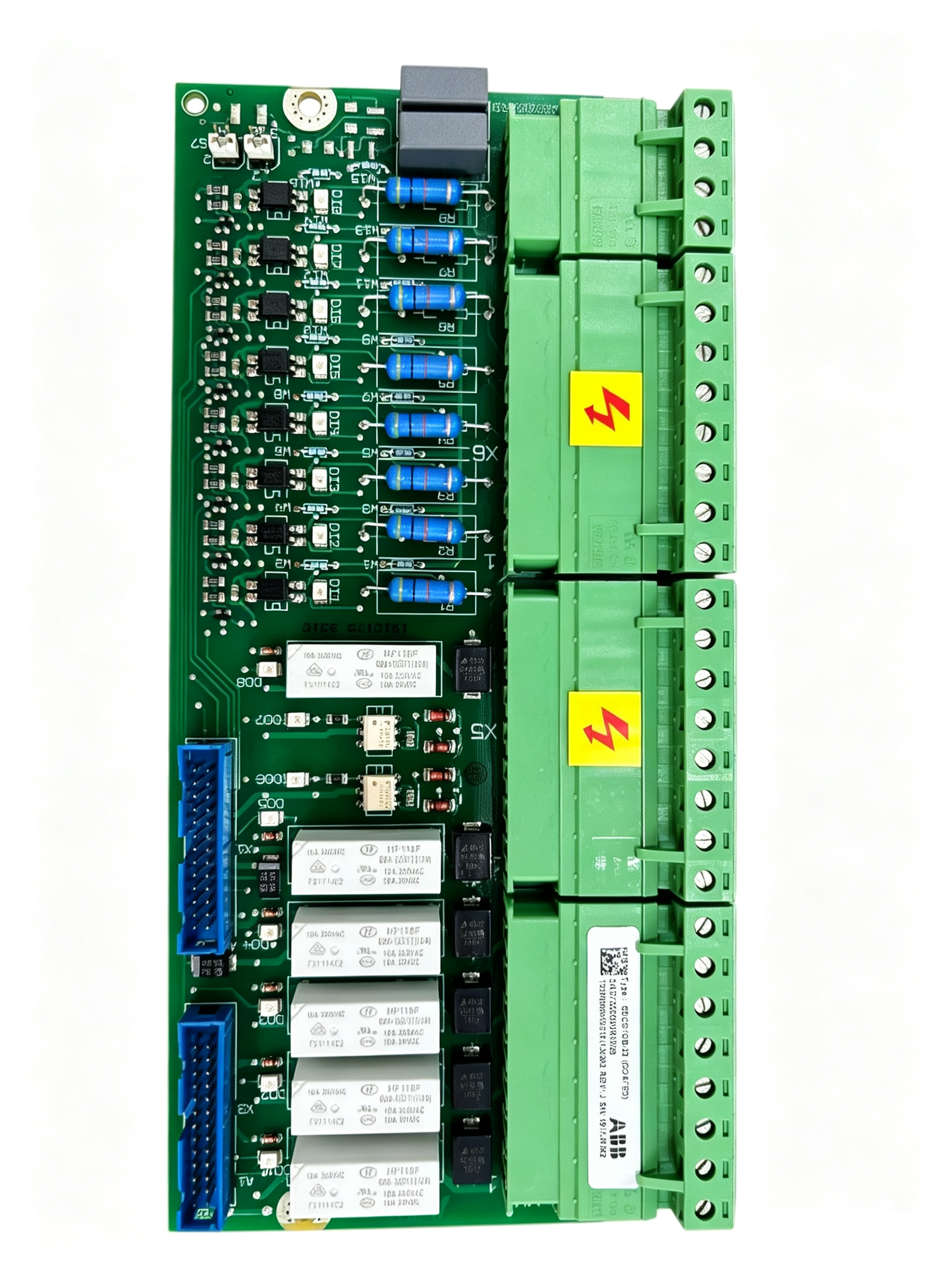 abb 3adt220090r0023 sdcs iob 23 digital connection board for dcs800 drives, 230 vac coated version abb 3adt220090r0023 sdcs iob 23 digital connection board for dcs800 drives, 230 vac coated version