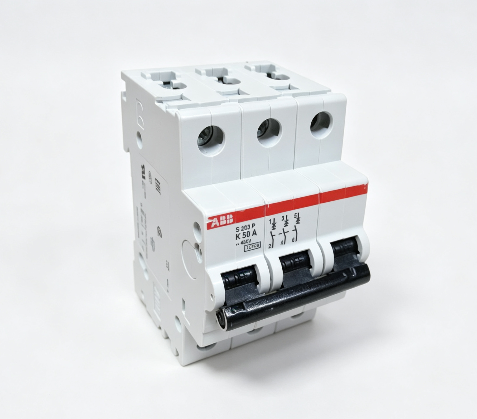 abb 2cds283001r0577 s203p k50 3 pole 50a k curve miniature circuit breaker abb 2cds283001r0577 s203p k50 3 pole 50a k curve miniature circuit breaker