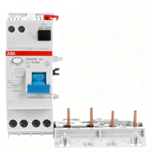 abb 2csb204001r1250 dda204 ac 25/0.03 4 pole 25a 30ma type ac residual current device block