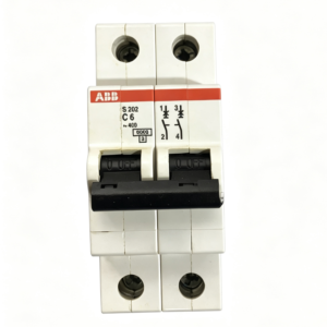 abb 2cds252001r0064 s202 c6 2 pole c curve 6a miniature circuit breaker technical specifications and applications