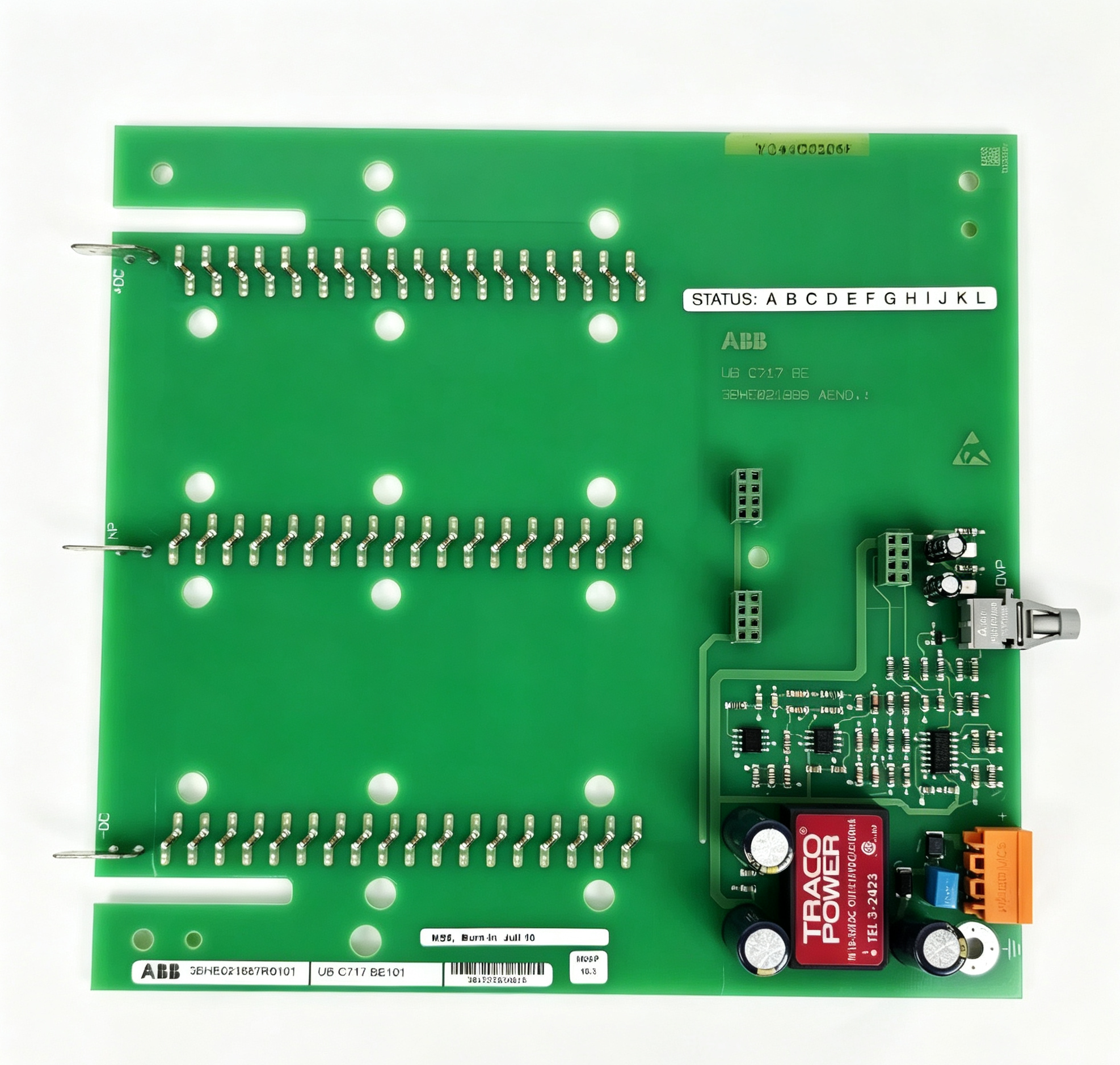 abb ub c717 be101 3bhe021887r0101 ovvp coated circuit board for acs1000 medium voltage drives abb ub c717 be101 3bhe021887r0101 ovvp coated circuit board for acs1000 medium voltage drives