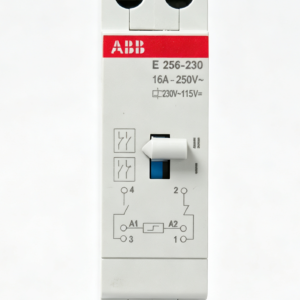 abb e256 45 latching relay 1no+1nc for system pro m compact electrical control