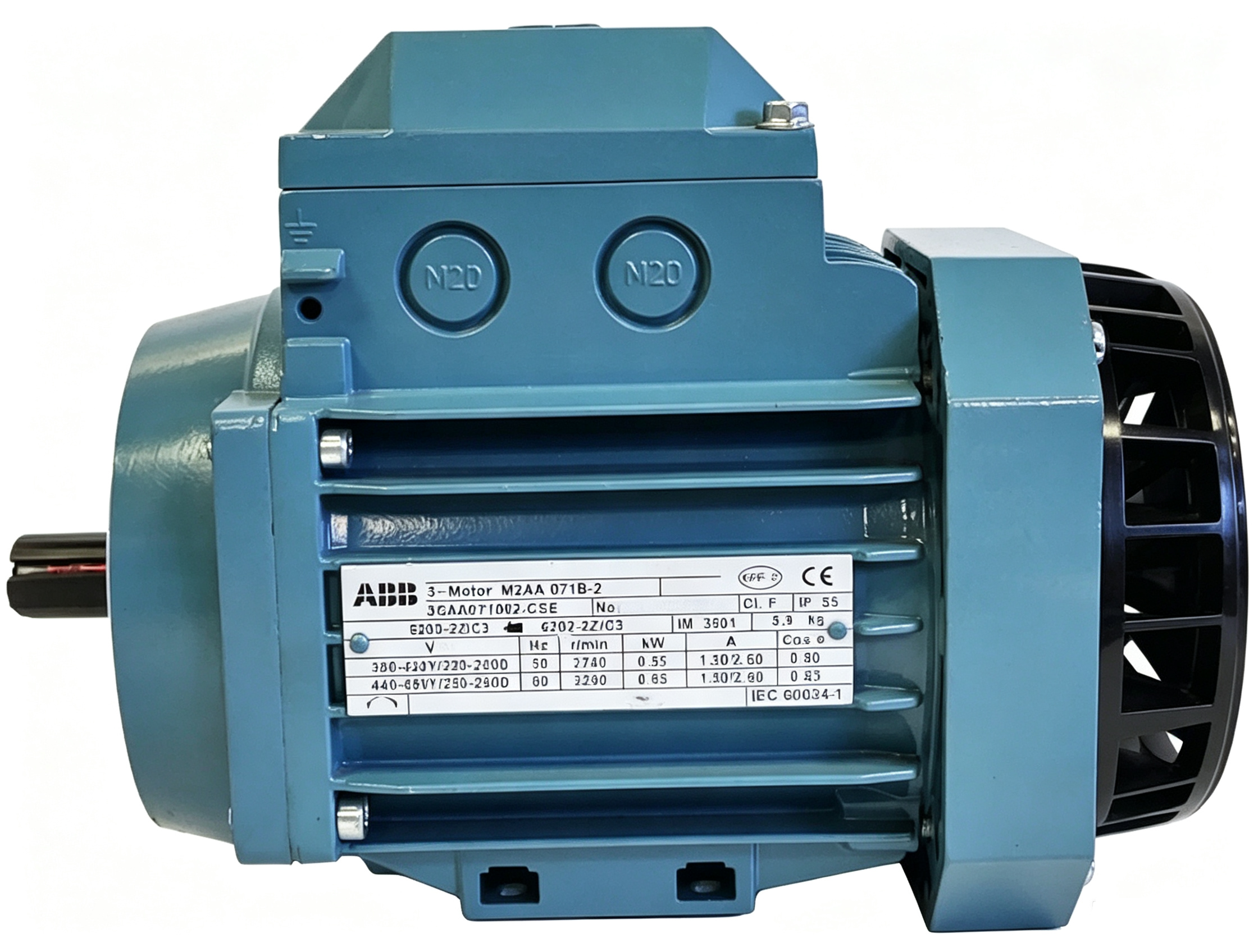 abb 3gaa071002 cse.002 m2aa 71b 2 three phase squirrel cage motor 0.55 kw abb 3gaa071002 cse.002 m2aa 71b 2 three phase squirrel cage motor 0.55 kw